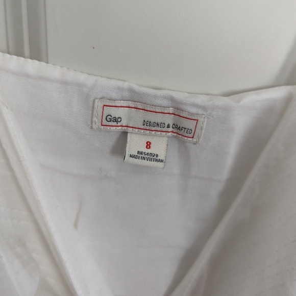 Gap Plain White Dress - Picture 3 of 4
